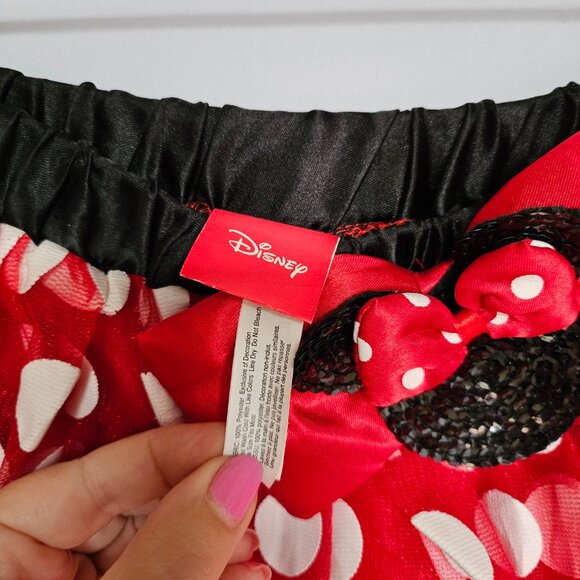 DISNEY Ruffled Sequin Women's Skirt, Running or Costume, Size OS - Picture 7 of 10